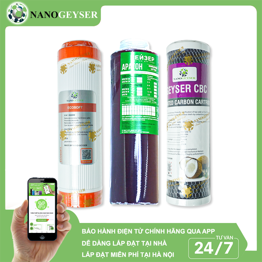 Bộ 3 lõi Ecosoft, Aragon, CBC