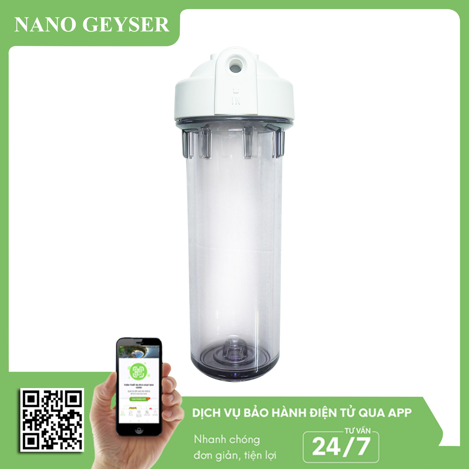 Cốc 10 inch ren 21 - trong