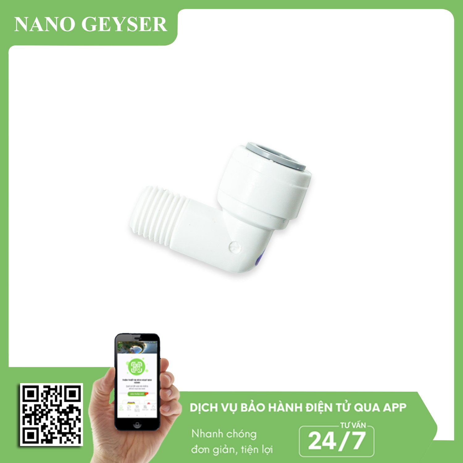 Cút góc ren 13 phi 10