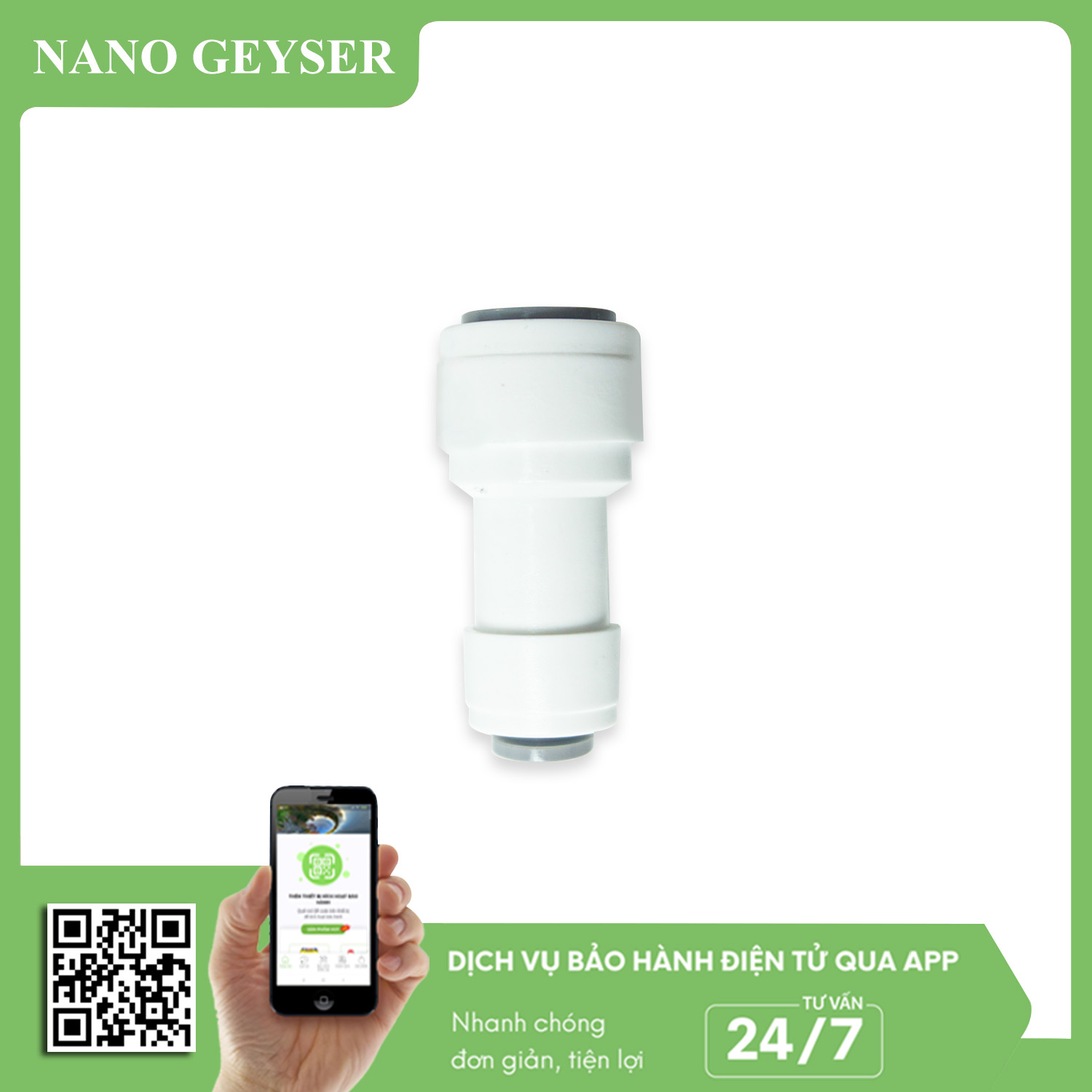 Cút thẳng cắm nhanh 6 - 10