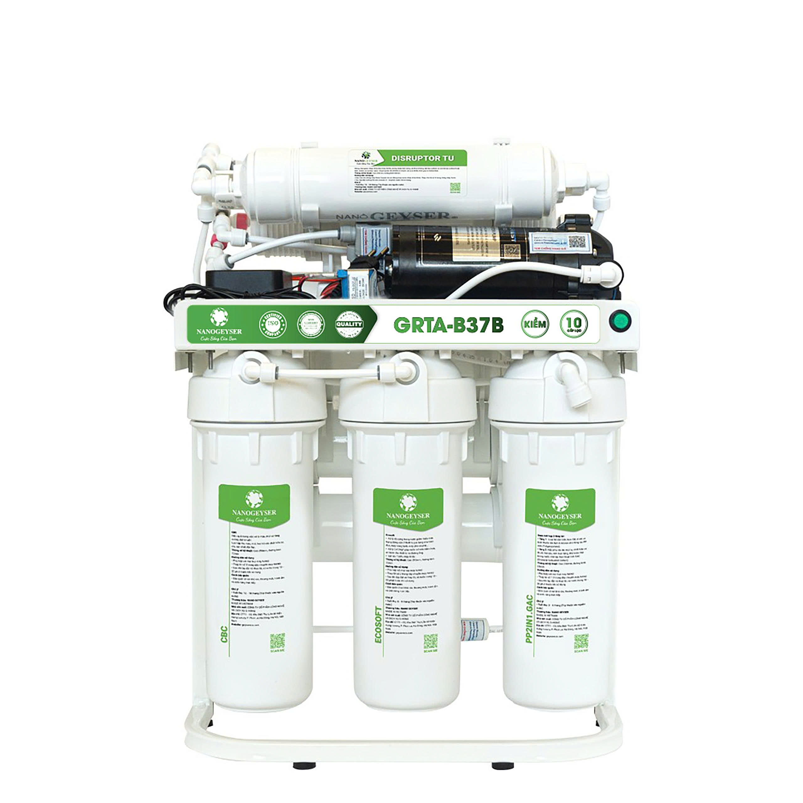 Máy lọc nước Nano Geyser GRTA-B37B