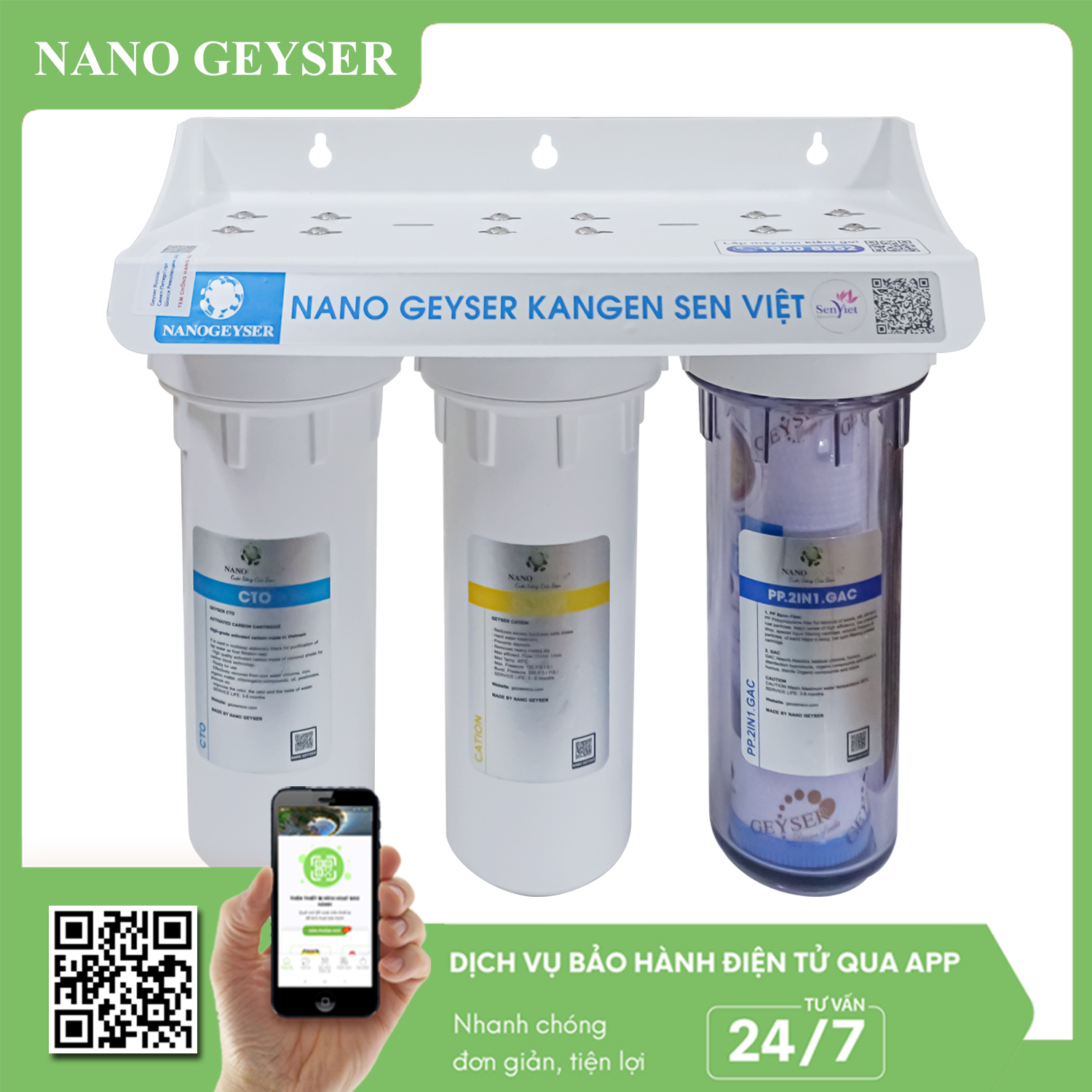 Nano Geyser Kangen Sen Việt