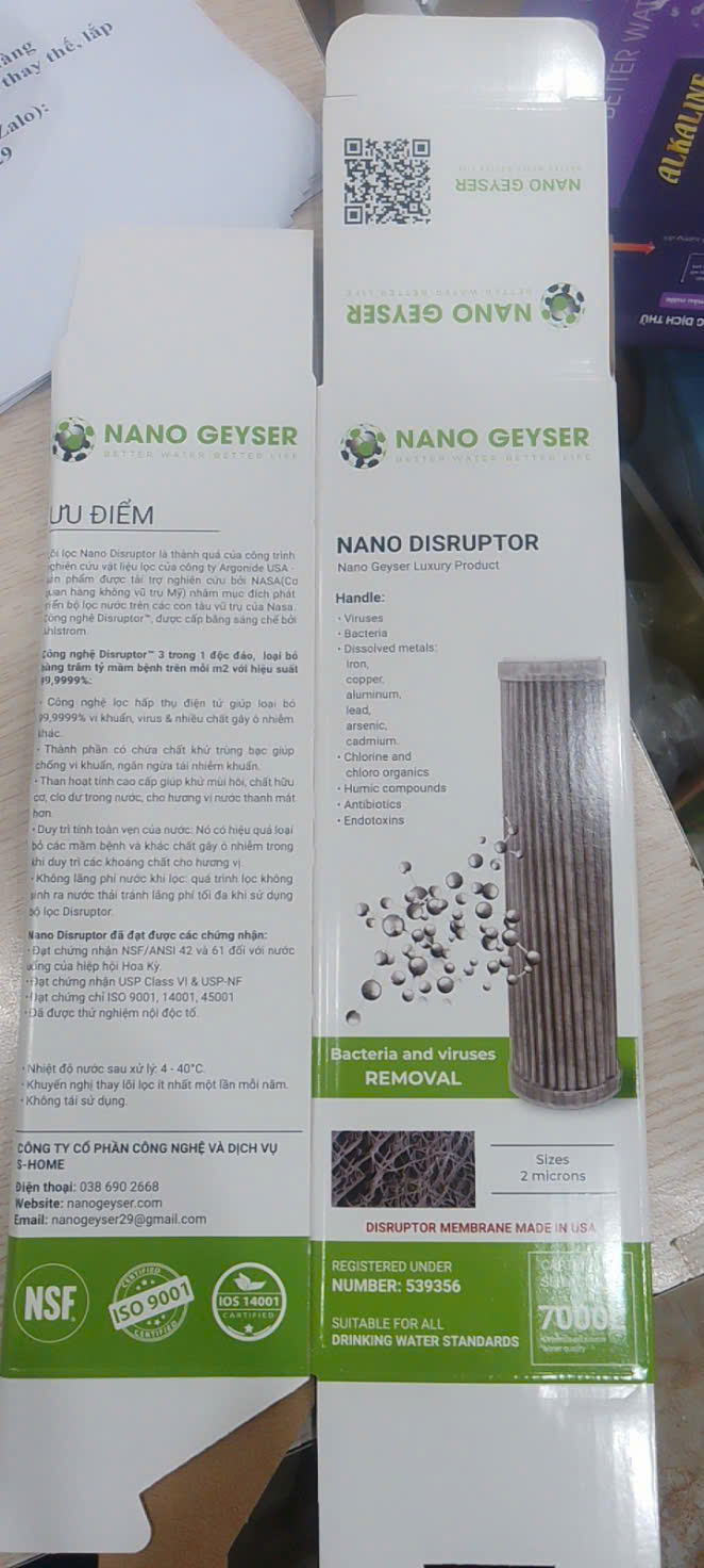 Vỏ hộp lõi Nano disruptor KT8x8x26